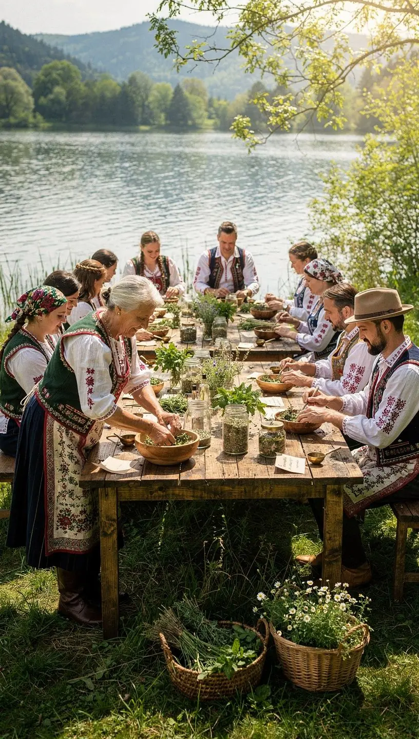 Ručne zbierané sušené kvety na prípravu čaju