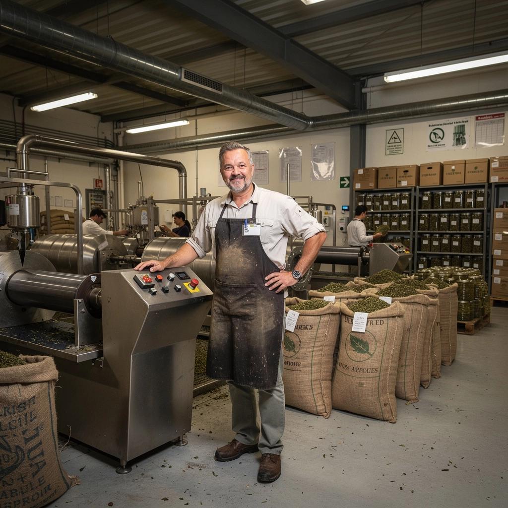 Tradičný slovenský čajový set s rôznymi druhmi byliniek na slnečnom okne